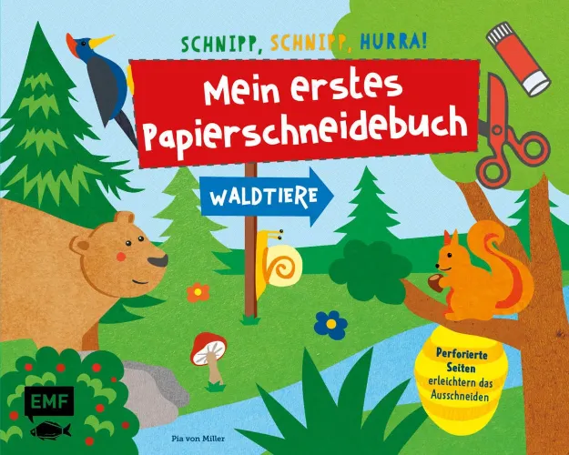 Bild von von Miller P: Schnipp, Schnipp, Hurra!Mein erstes Papierschneidebuch – Waldti