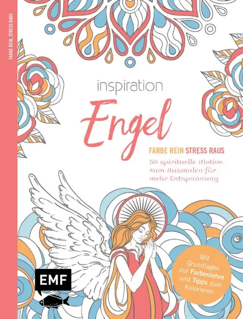 Bild von Inspiration Engel – 50 spirituelleMotive zum Ausmalen für mehr Entspannun