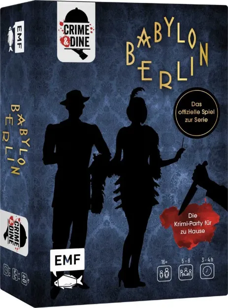 Bild von Paperdice Holding GmbH: Crime & Dine –Das Krimi-Dinner-Set: Babylon Berlin –