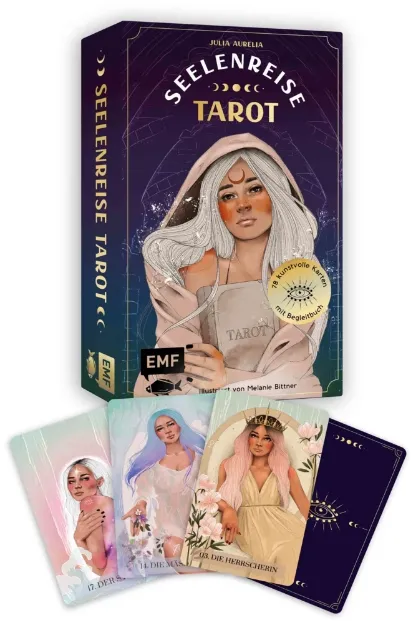 Bild von Aurelia J: Tarot-Kartenset: SeelenreiseTarot