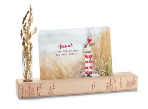 Bild von Vasen- und Kartenständer Gräser