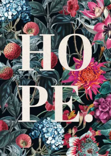 Bild von Postkarte. Hope