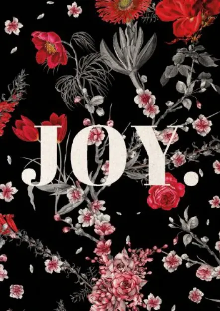 Bild von Postkarte. Joy