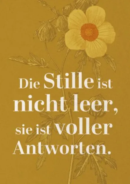 Bild von Postkarte. Stille