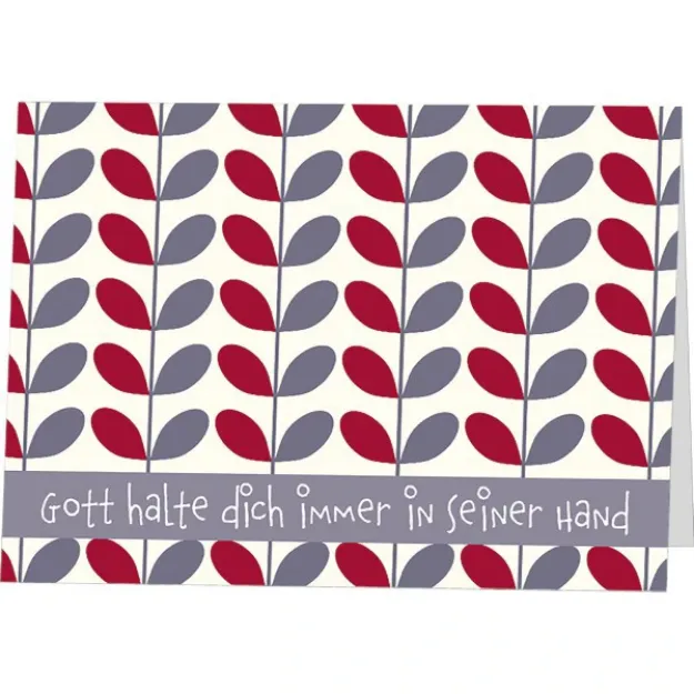 Bild von Brunnen Faltkarte Gott halte dich immerin seiner Hand 6 Ex.