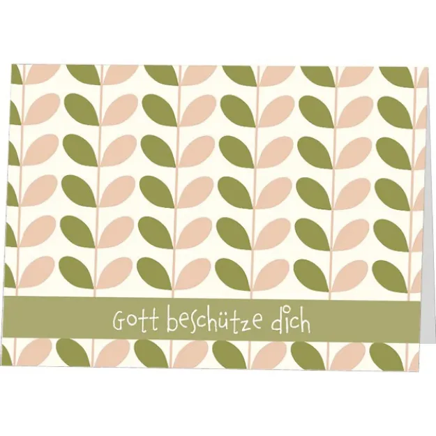 Bild von Brunnen Faltkarte Gott beschütze dich 6Ex.