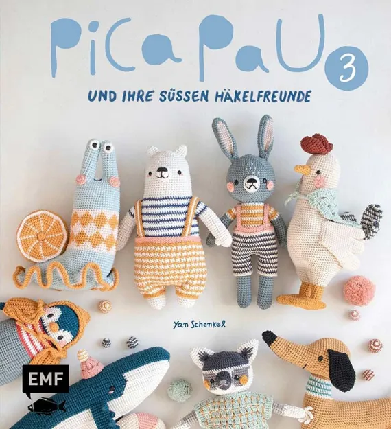 Bild von Schenkel Y: Pica Pau und ihre süssenHäkelfreunde – Band 3