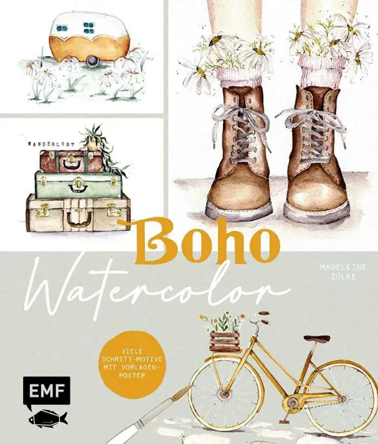 Bild von Zülke M: Boho Watercolor
