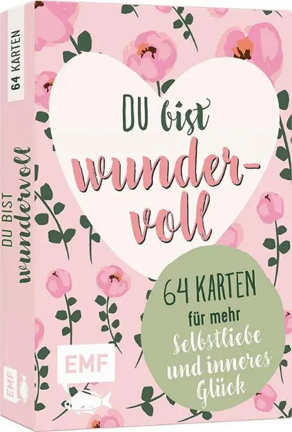 Bild von Kartenbox Selbstliebe: Du bistwundervoll – 64 Karten für mehr Selbstl