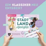 Bild von Schirdewahn L: Stadt, Land, # ponylife –Der Spieleklassiker für alle Pferde-Fan