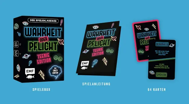 Bild von Kartenspiel: Wahrheit oder Pflicht –Teenie Edition