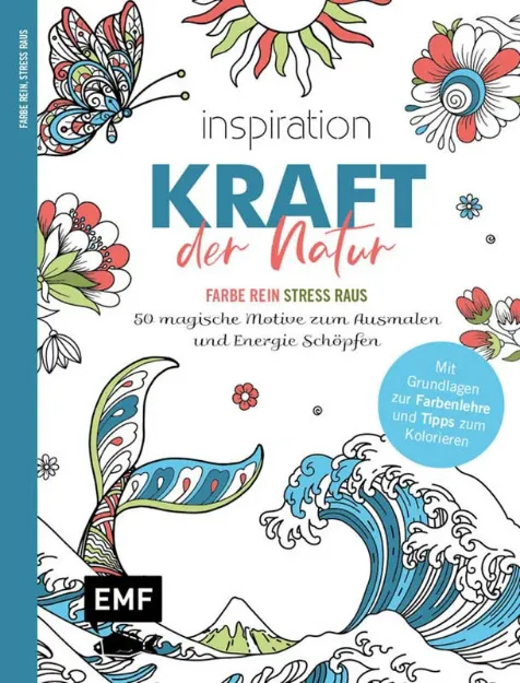 Bild von Inspiration Kraft der Natur – 50magische Motive zum Ausmalen und Energi