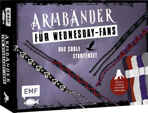Bild von Yomayusa R. C: Armbänder fürWednesday-Fans knüpfen