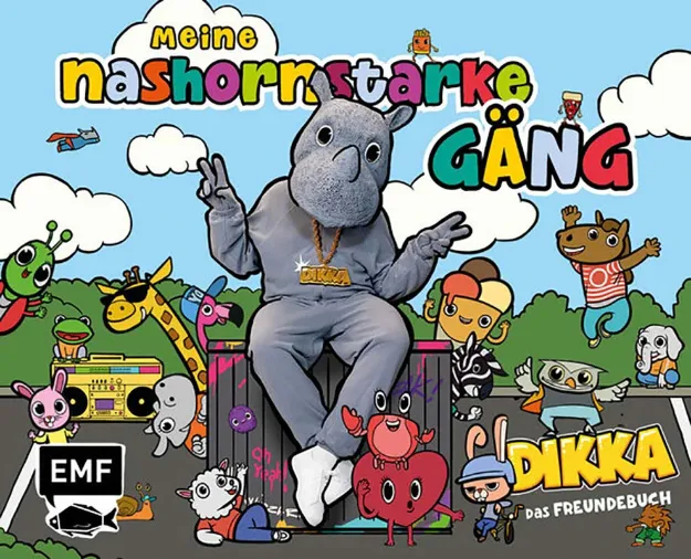 Bild von DIKKA: Meine nashornstarke Gäng – DasFreundebuch von DIKKA