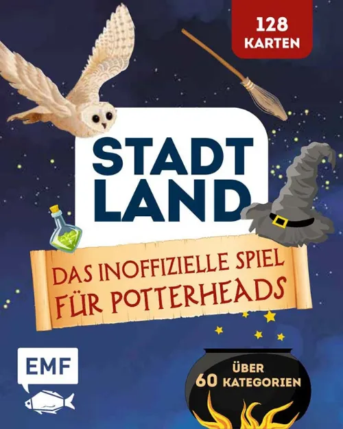 Bild von Kartenspiel: Stadt, Land, ... Dasinoffizielle Spiel für Harry Potter-Fan