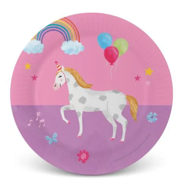 Bild von Pappteller-Set Prinzessin