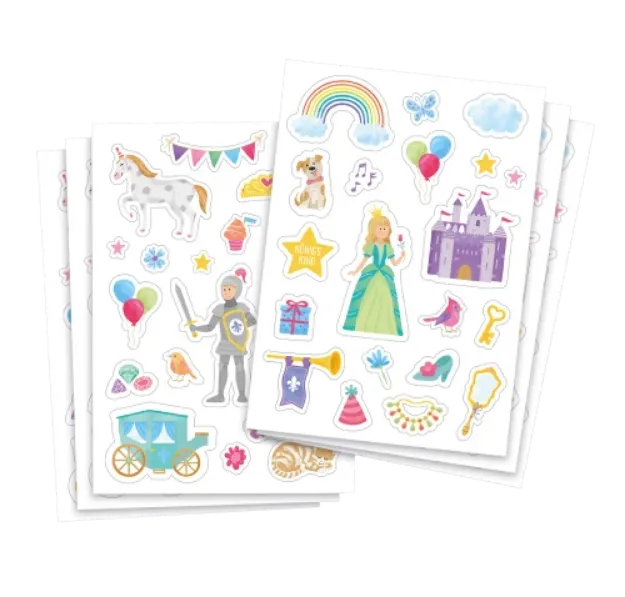 Bild von Sticker-Set Prinzessin