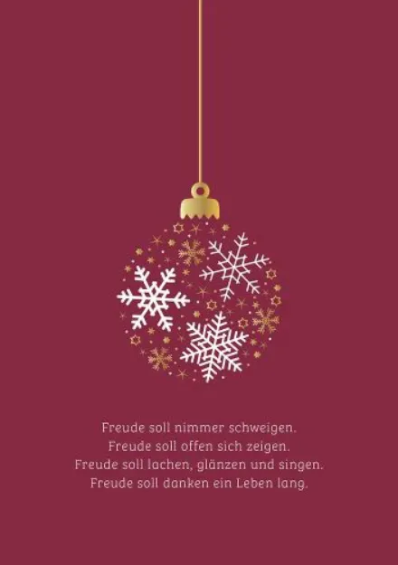 Bild von Freude soll nimmer schweigen 6 Ex.