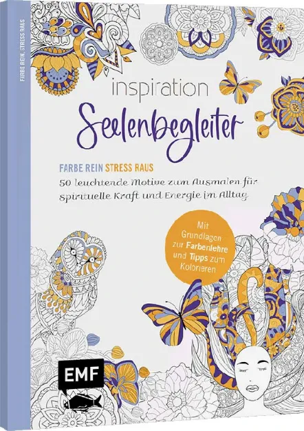 Bild von Inspiration Seelenbegleiter | 50leuchtende Motive zum Ausmalen für spir