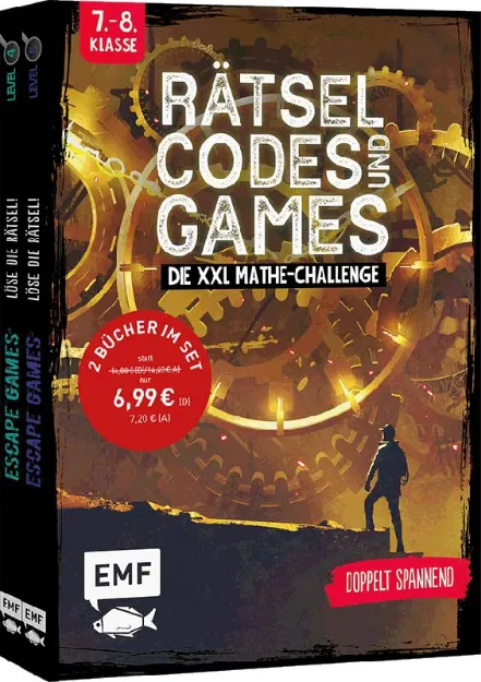 Bild von Durand A: Rätsel, Codes und Games – DieXXL Mathe-Challenge für die 7. und 8. Kl