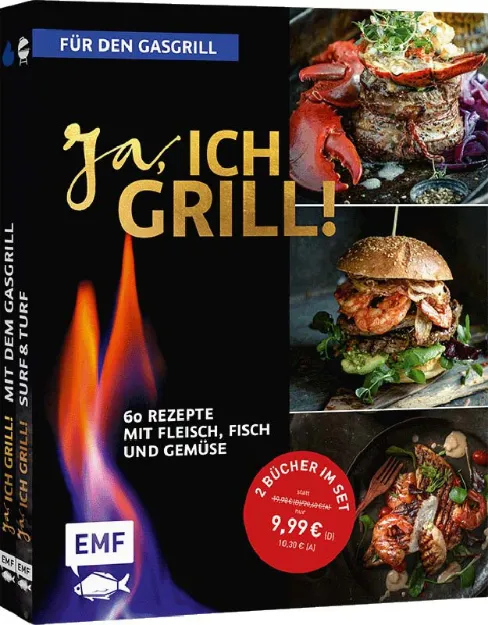 Bild von Ja, ich grill! – Für den Gasgrill:Doppelt gut – 2 Bücher im Set