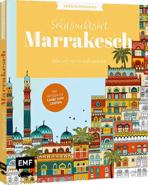 Bild von Ausmalparadies – SehnsuchtsortMarrakesch
