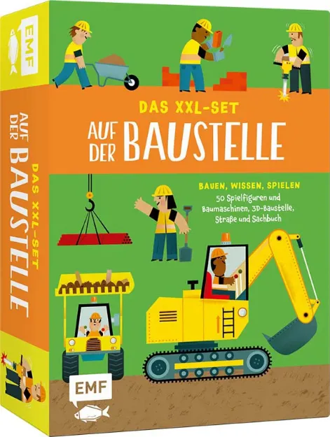 Bild von Sully C: Das XXL-Set – Bauen, Wissen,Spielen: Auf der Baustelle