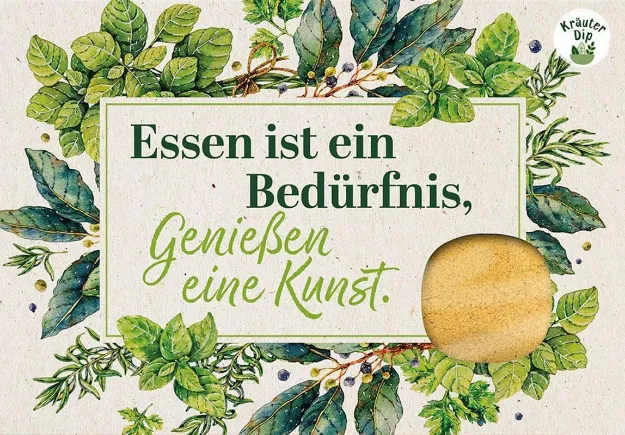 Bild von Essen ist ein Bedürfnis, Geniessen eineKunst