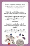 Bild von v. Schenckendorff N: Kartenbox: DieKraft der Kristalle und Heilsteine