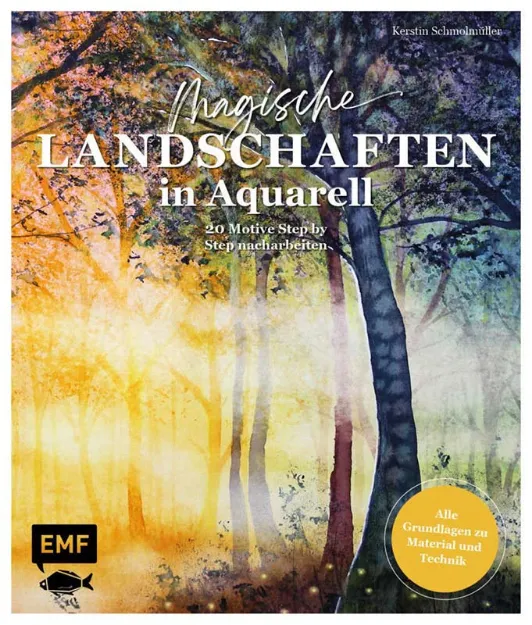 Bild von Schmolmüller K: Magische Landschaften inAquarell