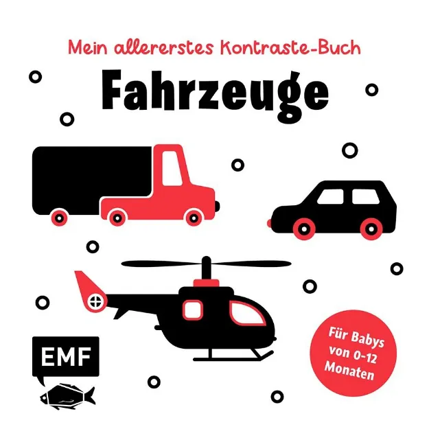 Bild von Mein allererstes Kontraste-Buch:Fahrzeuge – für Babys von 0–12 Monaten