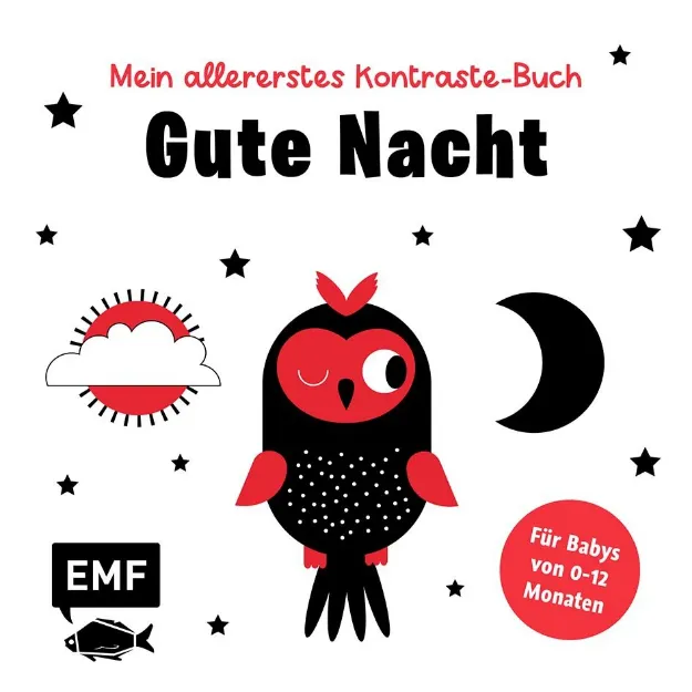 Bild von Mein allererstes Kontraste-Buch: GuteNacht – für Babys von 0–12 Monaten