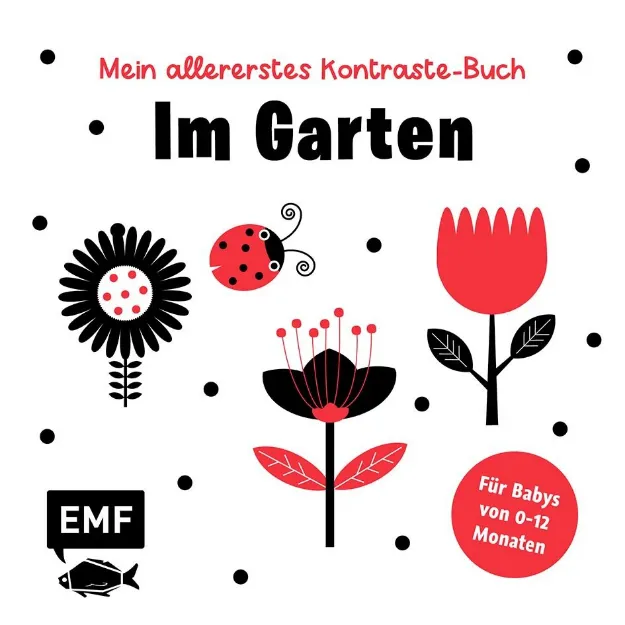 Bild von Mein allererstes Kontraste-Buch: ImGarten – für Babys von 0–12 Monaten