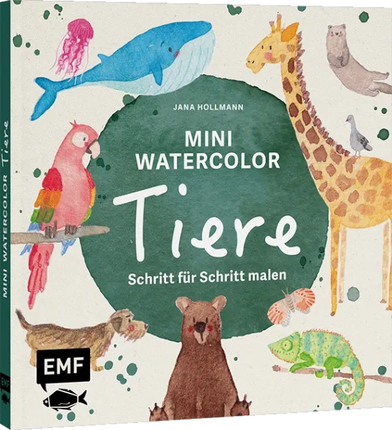 Bild von Hollmann J: Mini Watercolor – Tiere