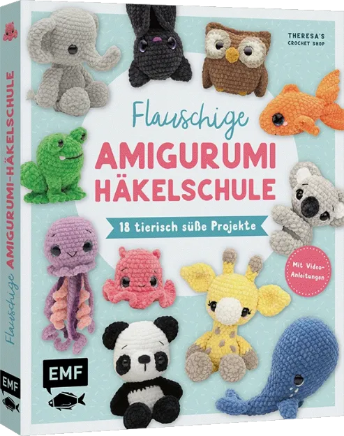 Bild von Kicher T: FlauschigeAmigurumi-Häkelschule