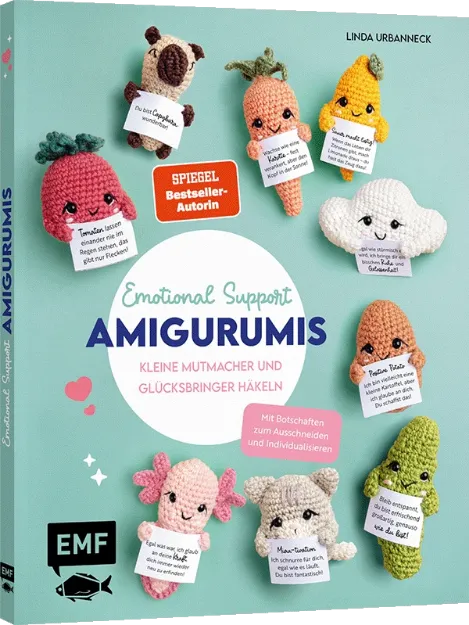 Bild von Urbanneck L: Emotional SupportAmigurumis – Kleine Mutmacher und Glück