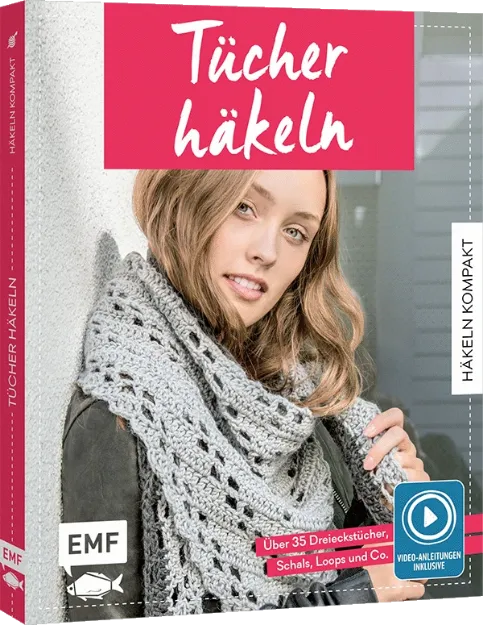 Bild von Häkeln kompakt – Tücher häkeln. MitVideo-Anleitungen zu allen Grundtechnik