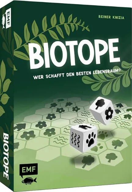 Bild von Knizia R: Würfelspiel: Biotope – Werschafft den besten Lebensraum?