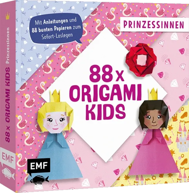Bild von Precht T: 88 x Origami Kids –Prinzessinnen