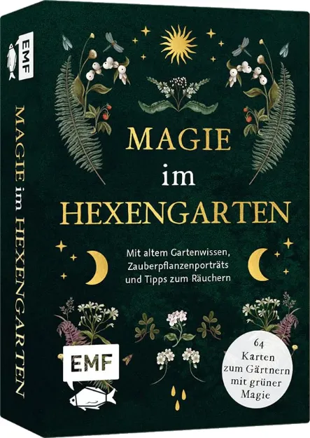 Bild von Winter M: Kartenset: Magie imHexengarten – 64 Karten zum Gärtnern mi