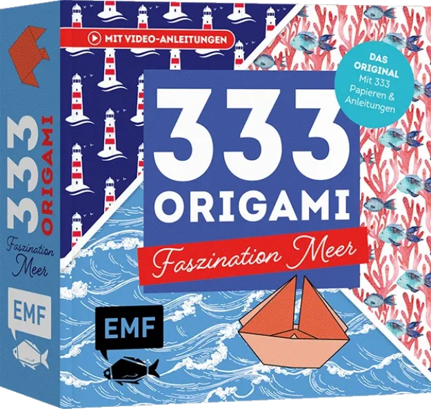 Bild von 333 Origami – Faszination Meer –Maritime Papiere falten