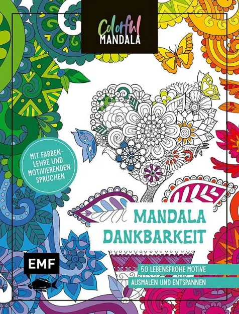 Bild von Colorful Mandala – Dankbarkeit