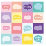 Bild von 333 Sticker – Pastell-Träume: Etikettenund Aufkleber mit beschreibbarer Oberflä