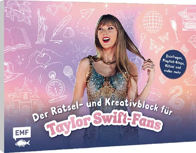 Bild von Der inoffizielle Rätsel- undKreativblock für Taylor Swift-Fans