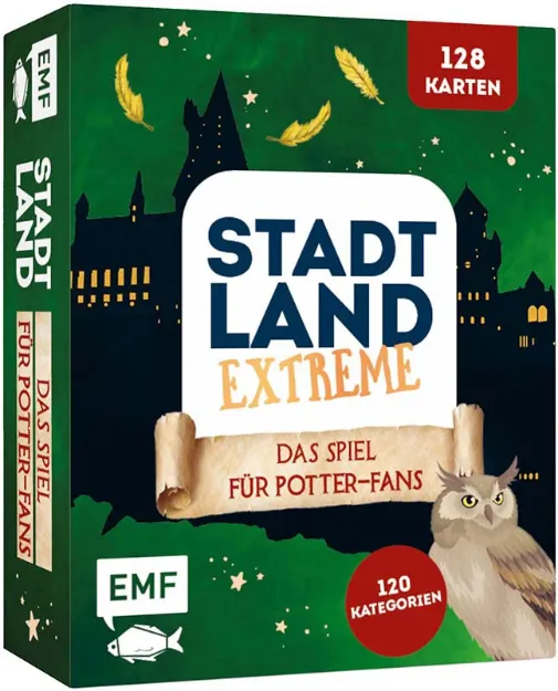 Bild von Kartenspiel: Stadt, Land, Extreme – Dasinoffizielle Spiel für Harry Potter-Fans