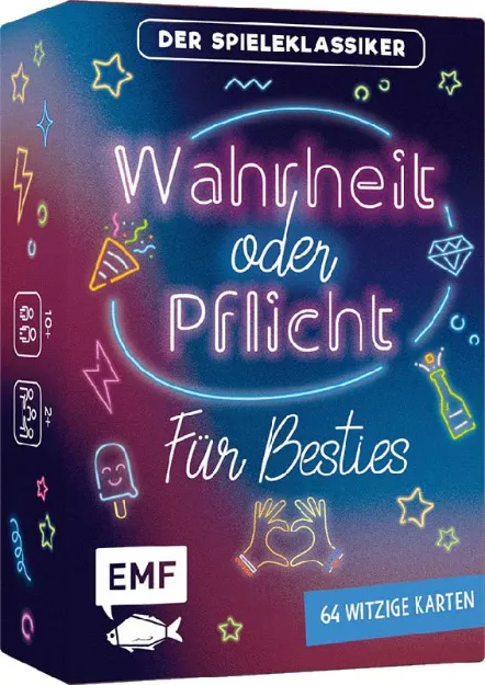 Bild von Kartenspiel: Wahrheit oder Pflicht fürBesties