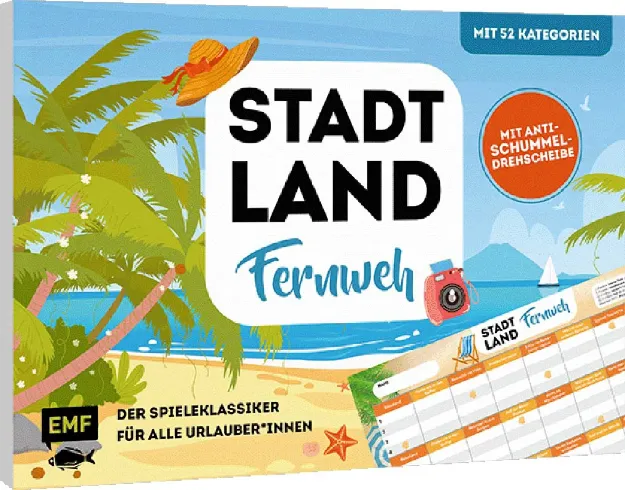 Bild von Stadt, Land, Fernweh – DerSpieleklassiker für alle Urlauber*innen