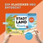 Bild von Stadt, Land, Fernweh – DerSpieleklassiker für alle Urlauber*innen
