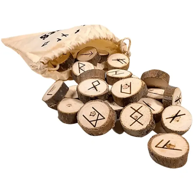 Bild von Runen Orakelset Ahnenholz