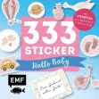 Bild von 333 Sticker – Hallo Baby: Etiketten undAufkleber mit beschreibbarer Oberfläche